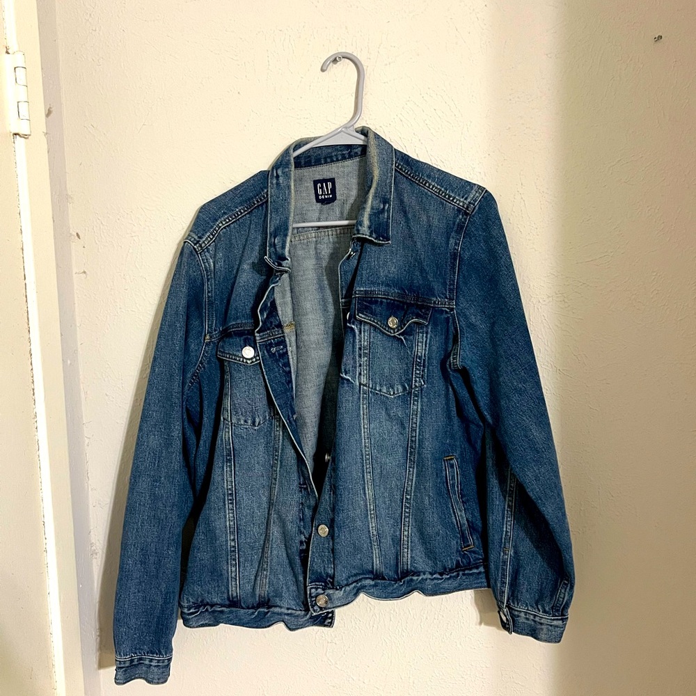 GAP- Denim Jacket “Saddle Blue”(XXL)